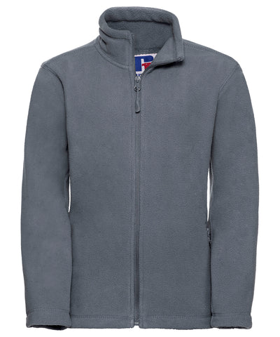 Forro polar infantil con cremallera completa para exteriores | Convoy Grey