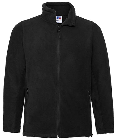 Forro polar outdoor con cremallera completa | Negro