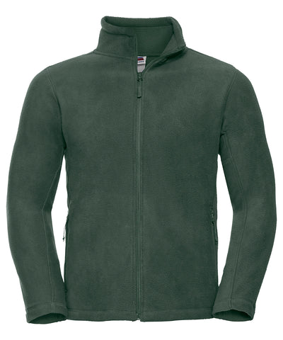Forro polar outdoor con cremallera completa | Verde Botella