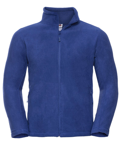 Forro polar outdoor con cremallera completa | Azul Real Brillante