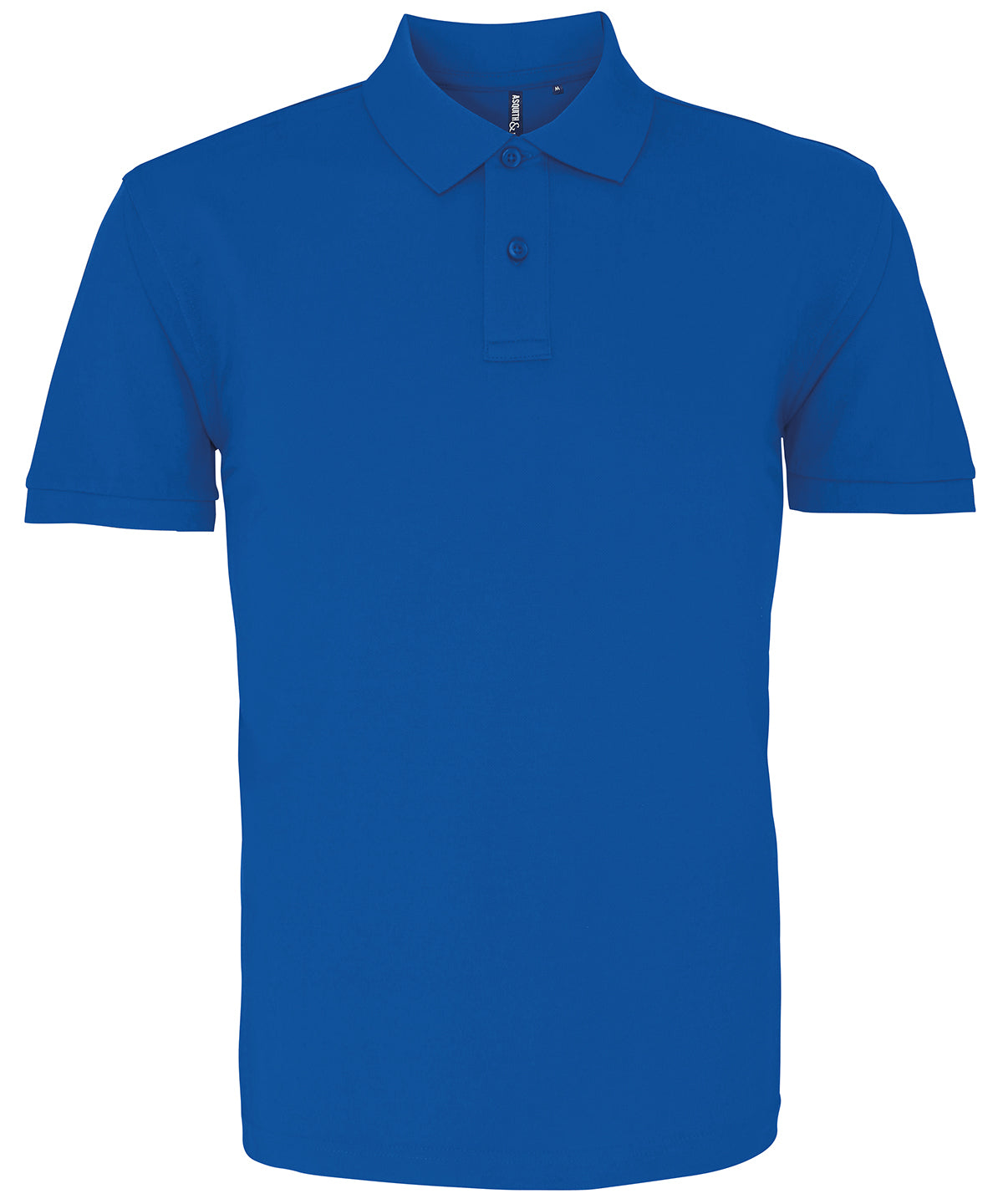 Polo clsico de corte masculino | Azul Real Brillante