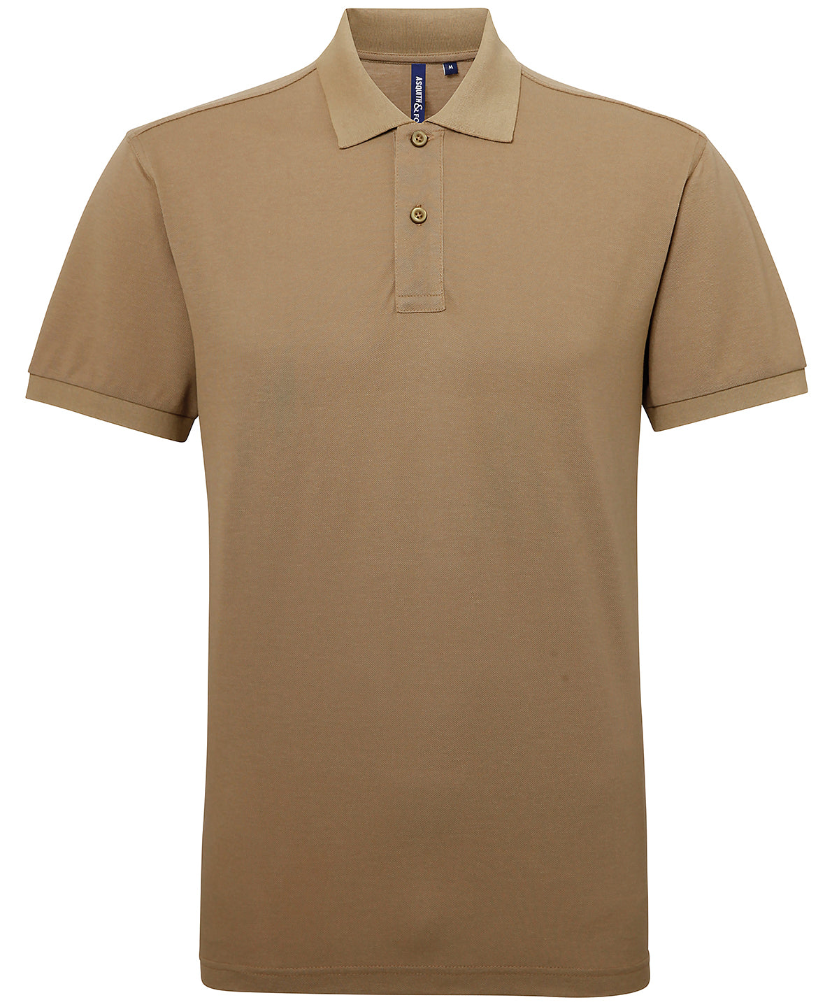 Polo de mezcla de polialgodn para hombre | Caqui