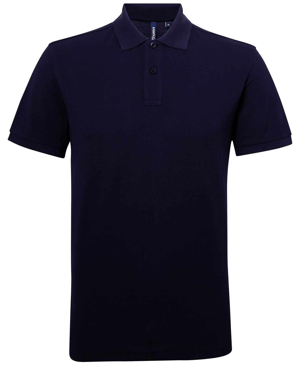 Polo de mezcla de polialgodn para hombre | Azul Marino Francs