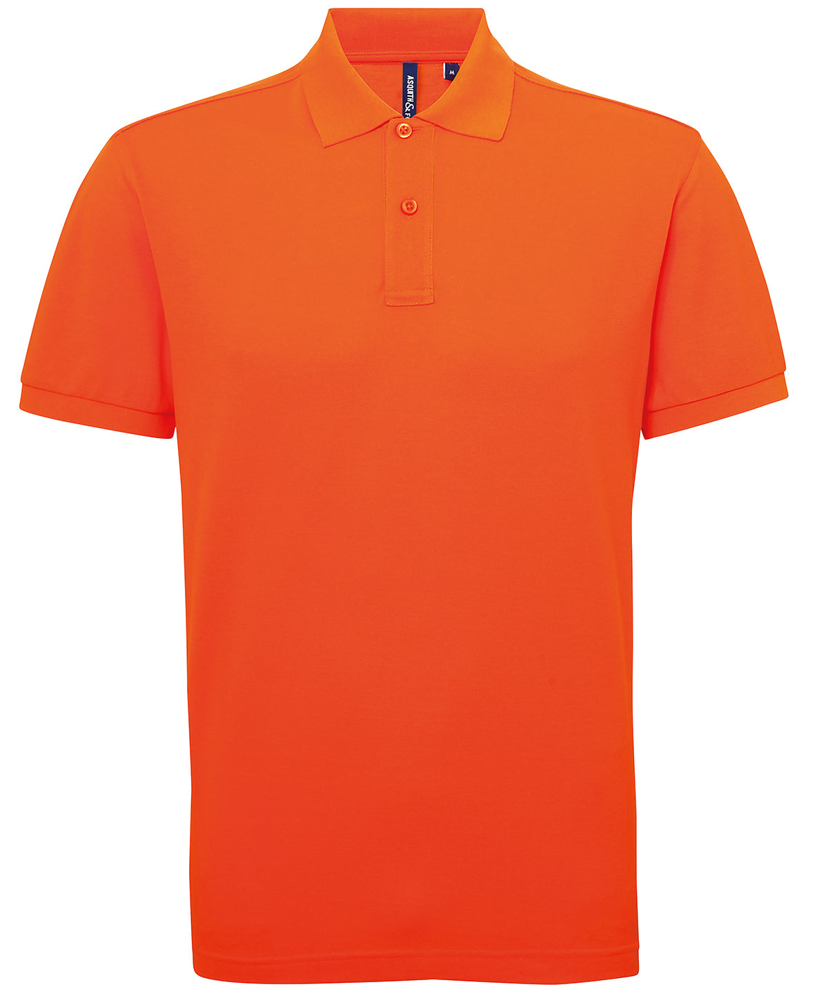 Polo de mezcla de polialgodn para hombre | Naranja