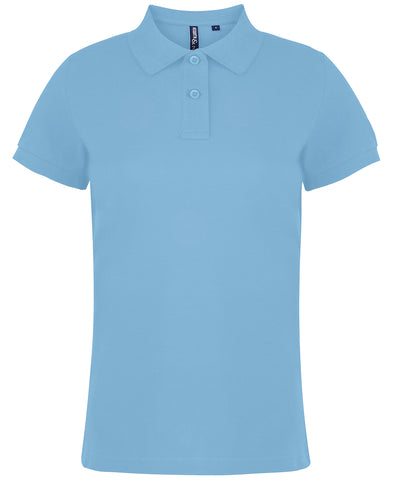 Polo clsico de mujer | Cielo