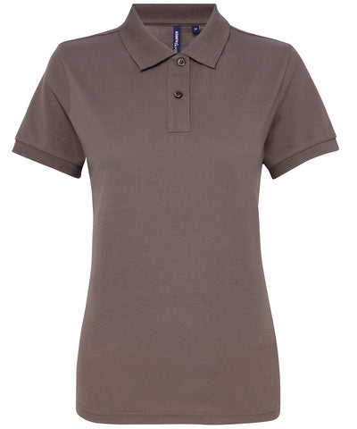 Polo de mezcla de polialgodn para mujer | Pizarra