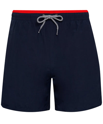 Baador de natacin | Azul Marino/Rojo