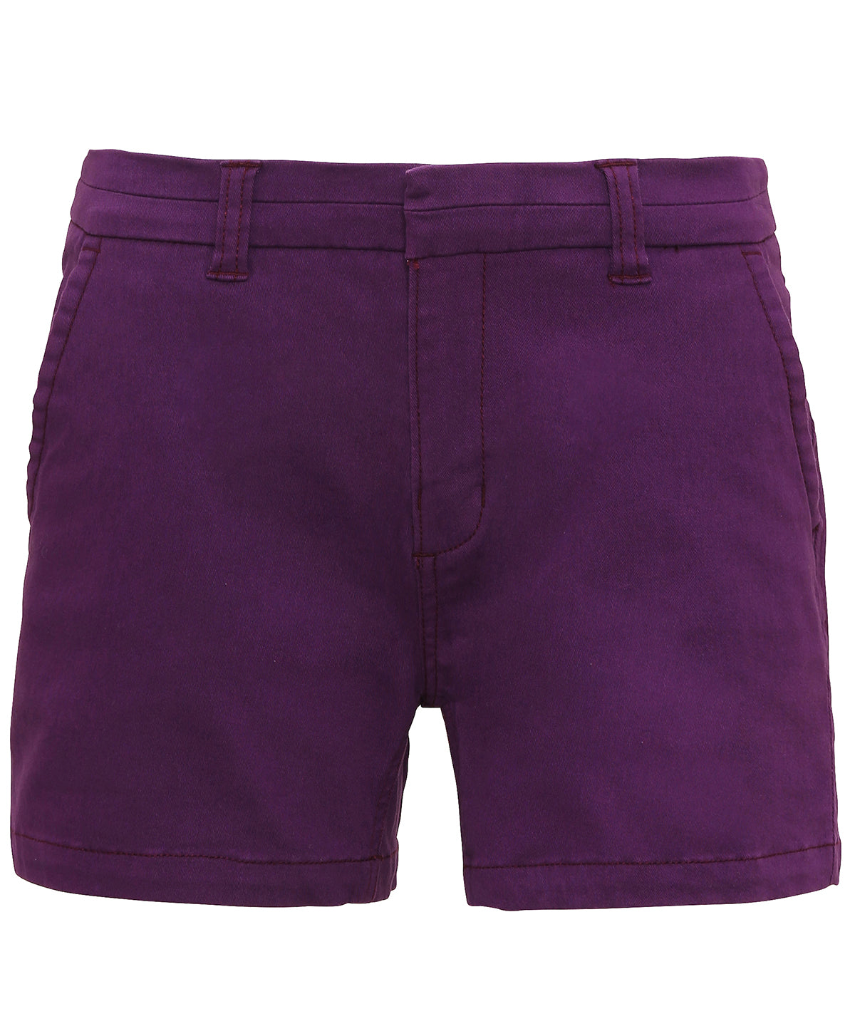 Pantalones cortos chinos de mujer | Morado