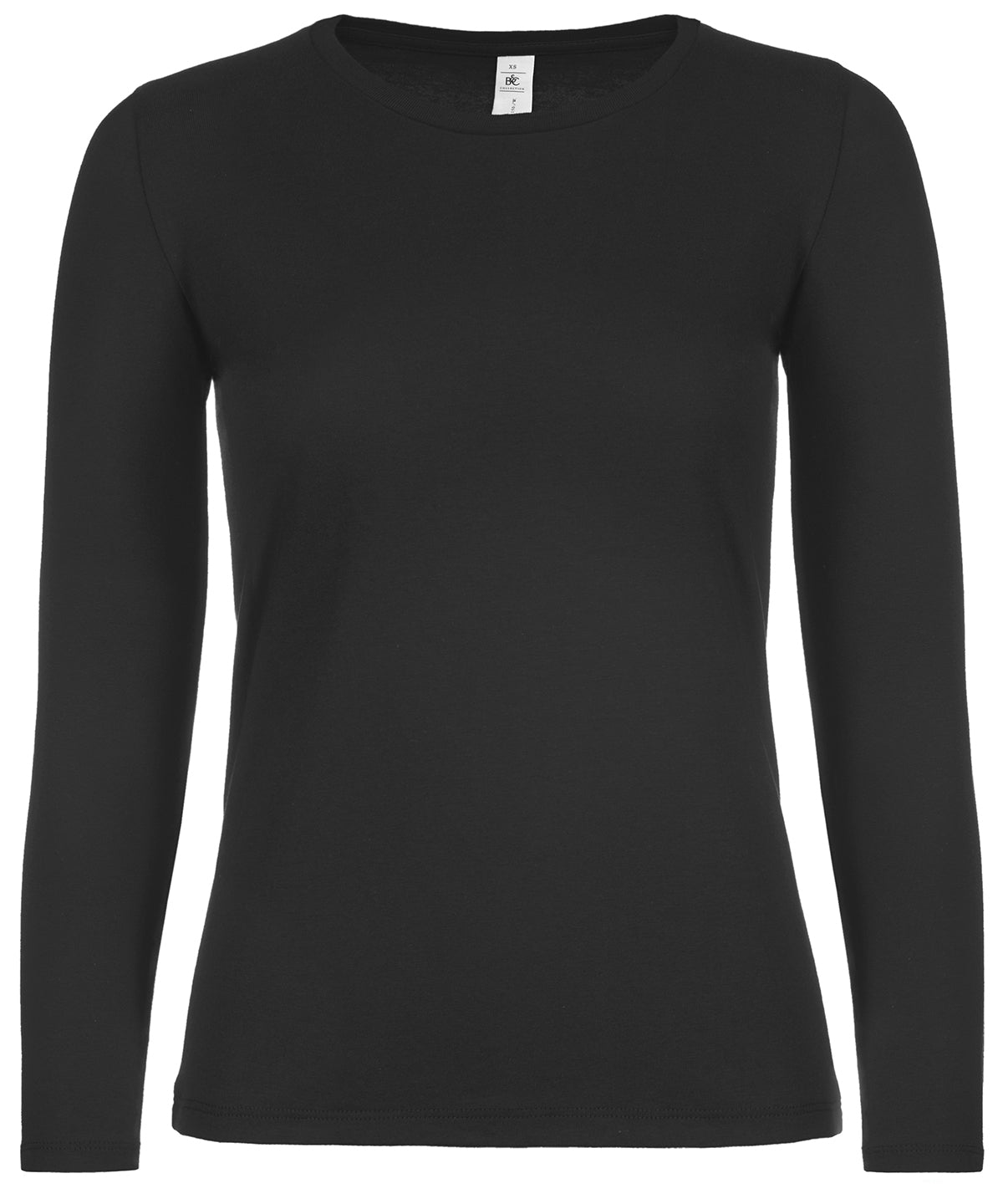 BC E150 manga larga / mujer | Negro - Carbn