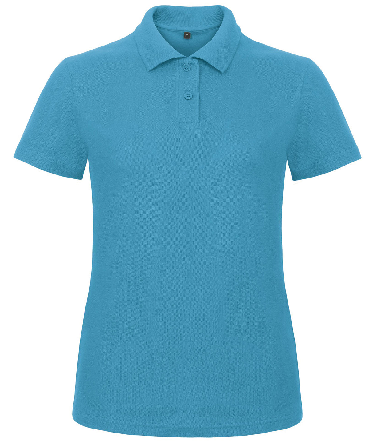 Polo BC ID001 para mujer | Azul Turquesa