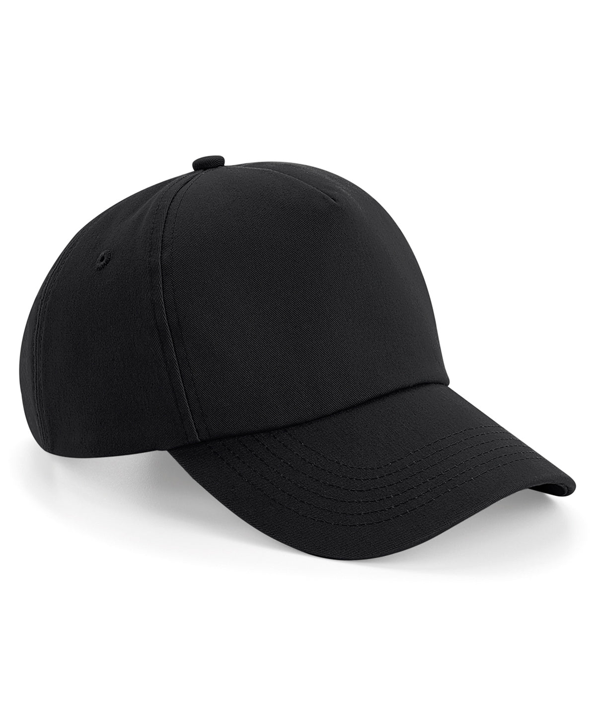 Gorra de 5 paneles autntica | Negro