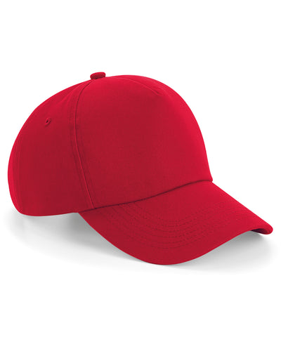 Gorra de 5 paneles autntica | Rojo Clsico