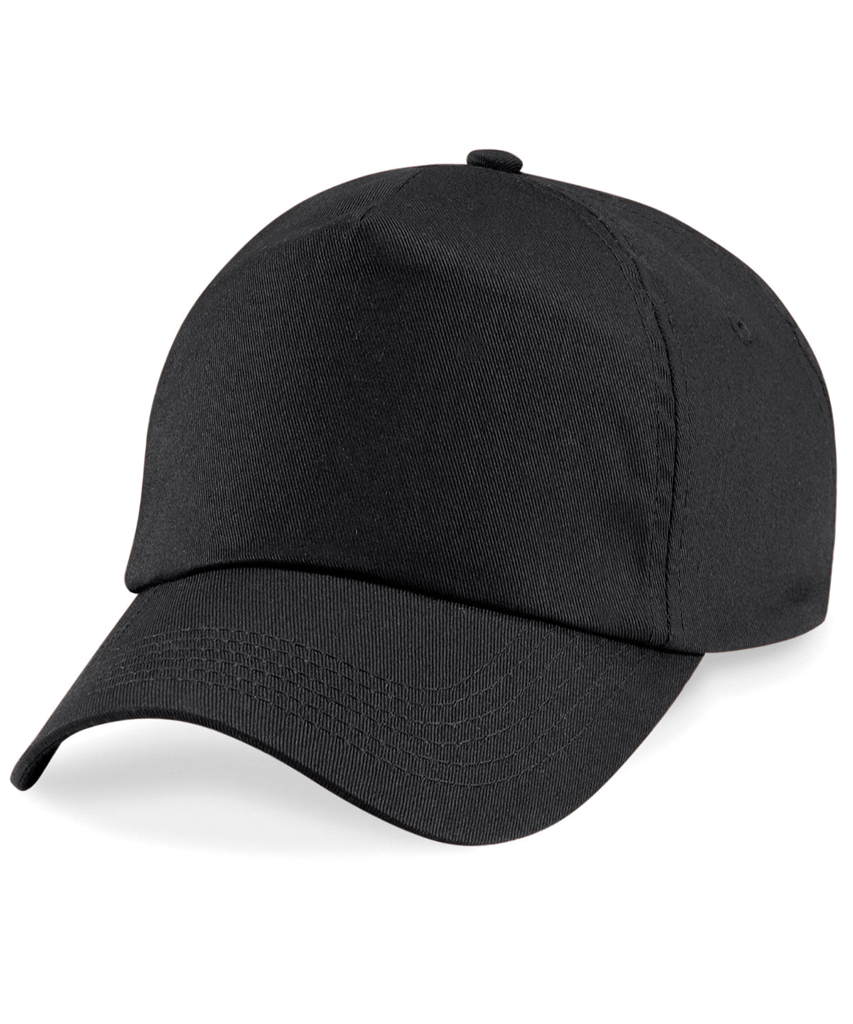 Gorra de cinco paneles Junior original | Negro