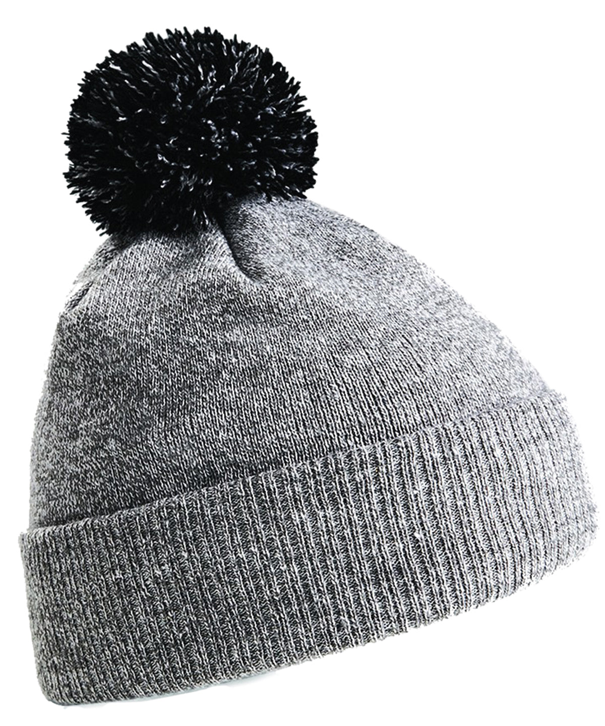 Gorro Snowstar® | Gris Jaspeado/Negro