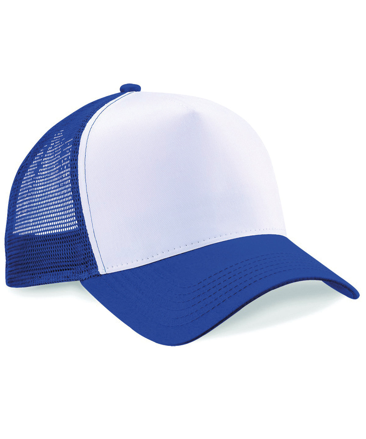 Gorra trucker Snapback | Azul Real Brillante/Blanco