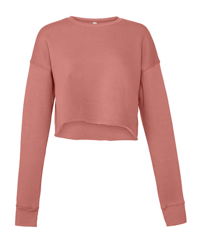 Sudadera corta de mujer | Malva