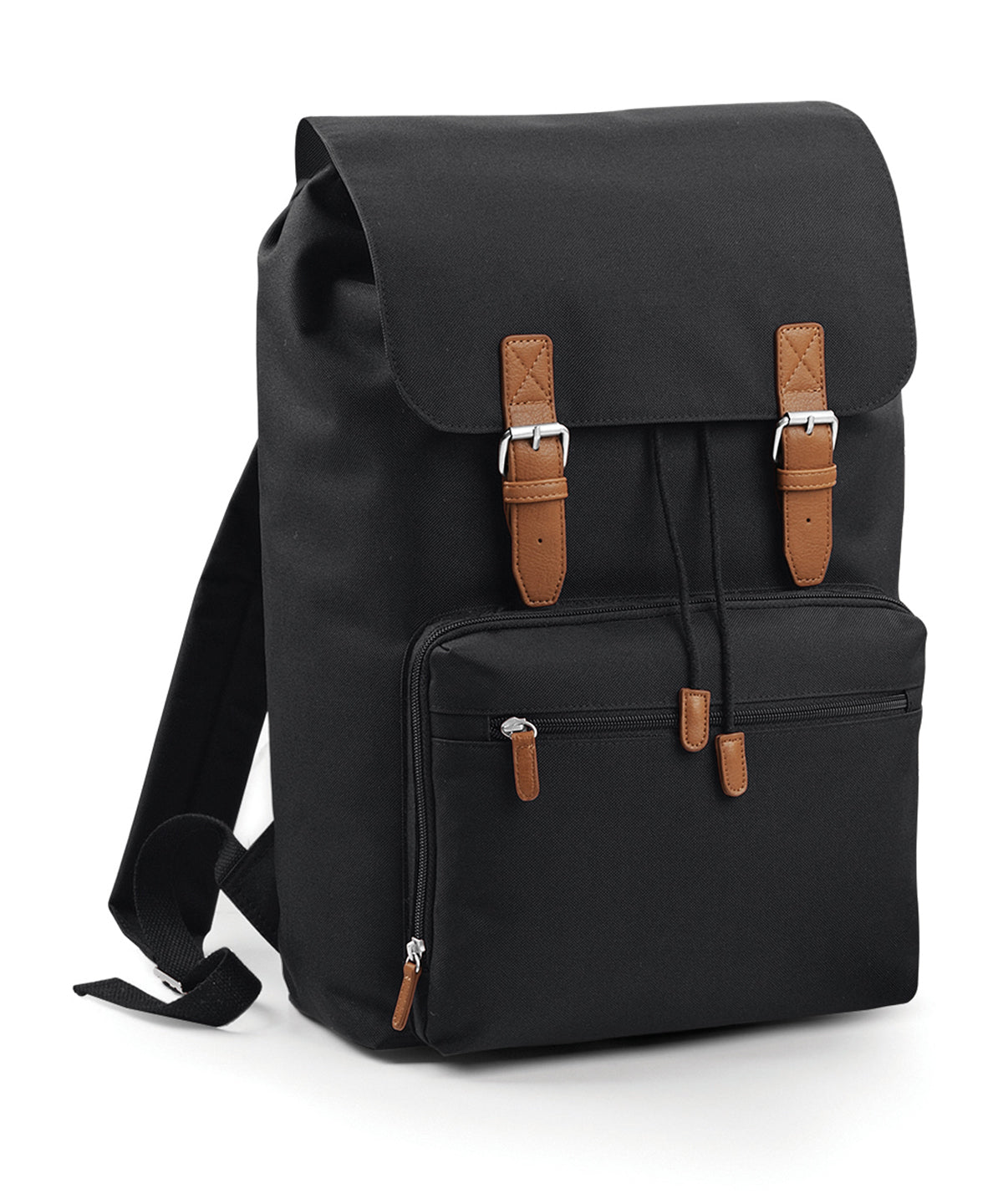 Mochila vintage para porttil | Negro