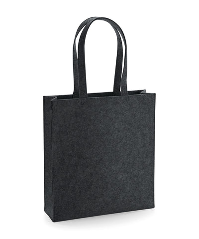 Bolso de fieltro | Gris Carbn