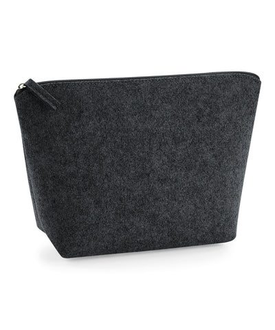 Bolsa de accesorios de fieltro | Gris Carbn