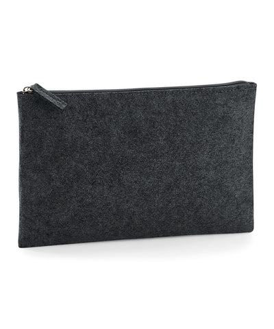 Estuche de accesorios de fieltro | Gris Carbn