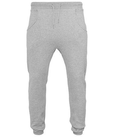 Pantalones de chndal de tiro profundo pesados | Gris Jaspeado
