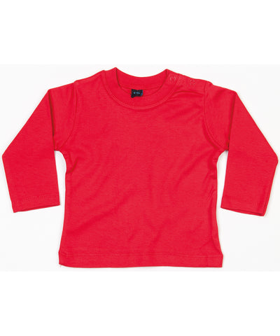 Body de manga larga para beb | Rojo