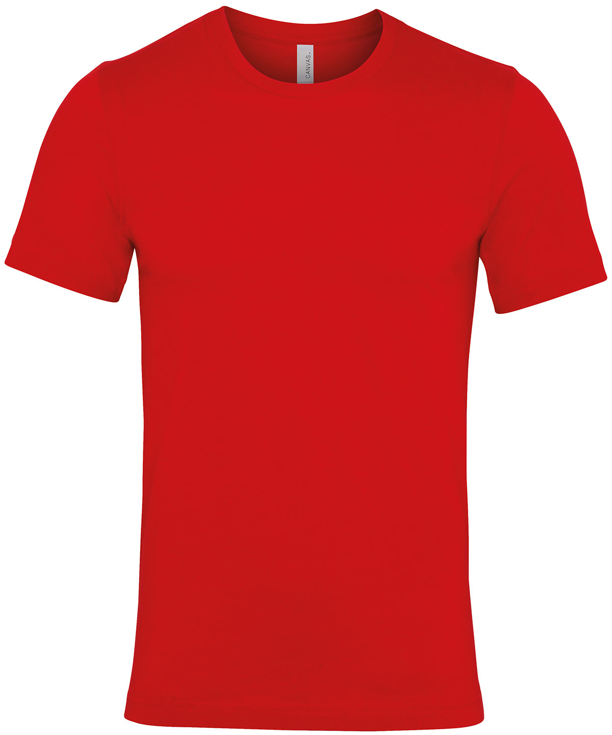 Camiseta unisex de cuello redondo de jersey | Canvas Red