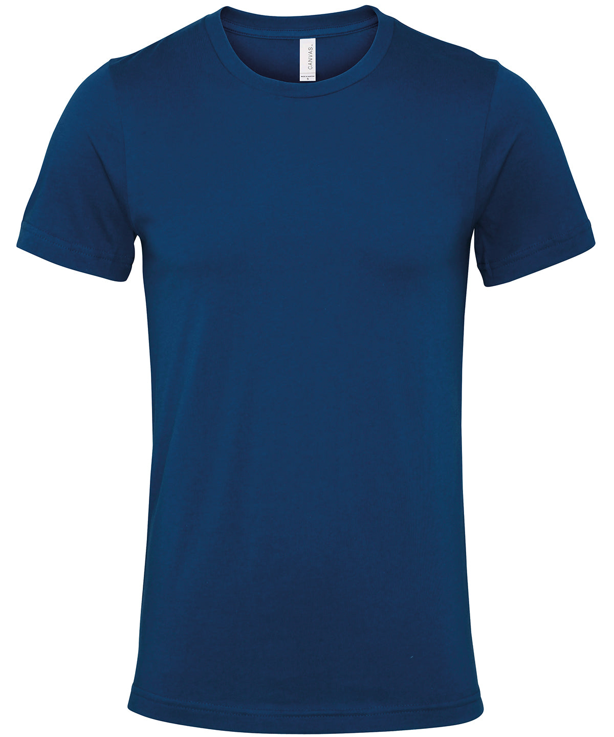 Camiseta unisex de cuello redondo de jersey | Verde Petrleo Profundo