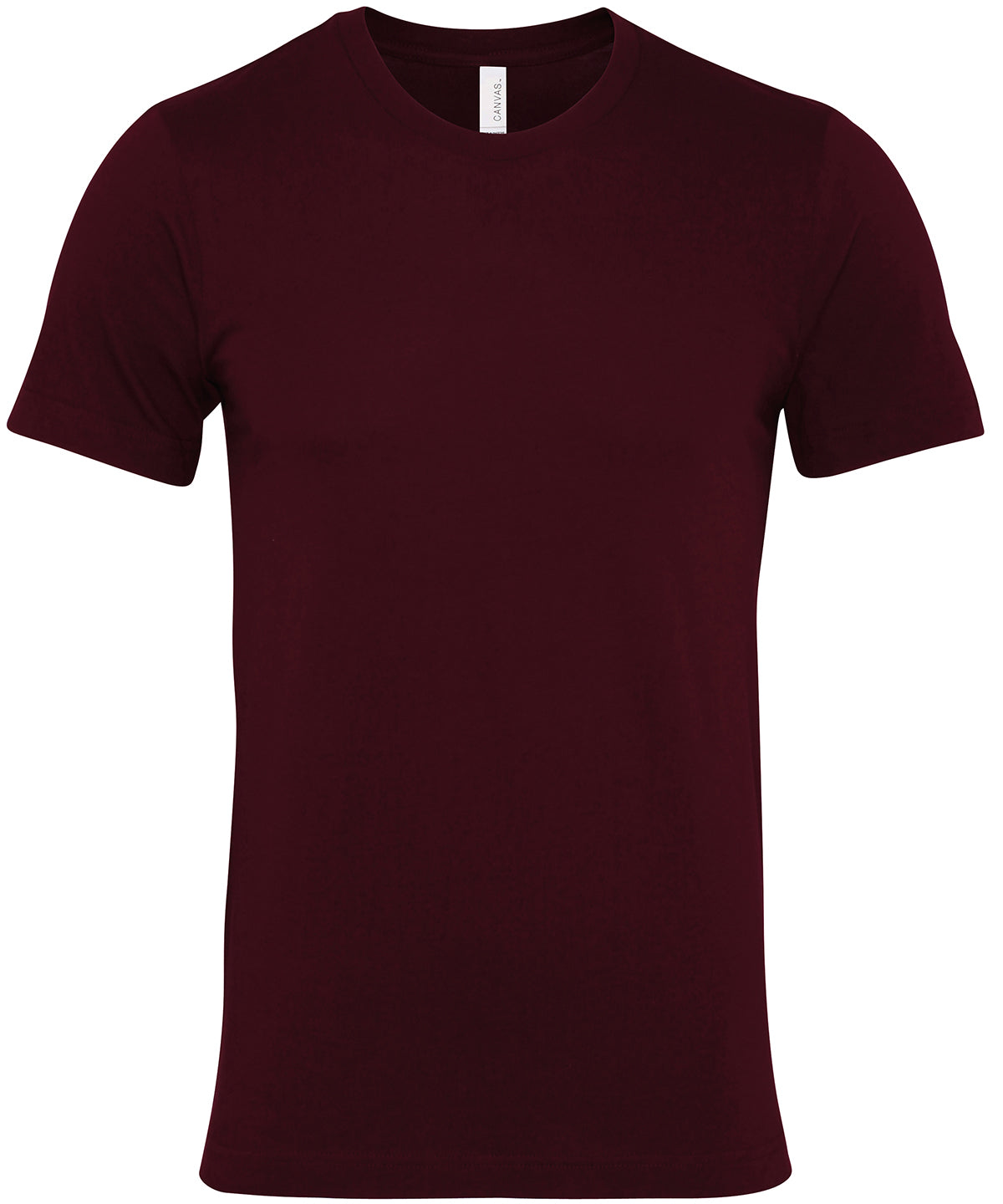 Camiseta unisex de cuello redondo de jersey | Granate