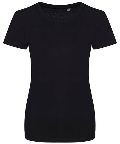 Camiseta orgnica para mujer Cascade | Negro Profundo