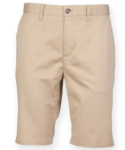 Pantalones cortos chinos elsticos | Piedra