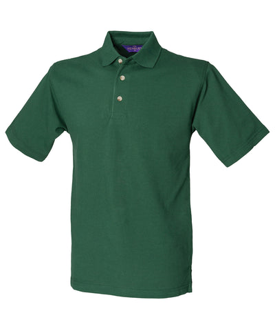 Polo clsico de piqu de algodn con cuello alto | Botella