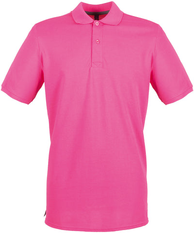 Camisa polo de piqu microfino | Fucsia