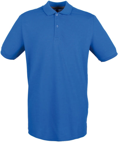 Camisa polo de piqu microfino | Azul Real