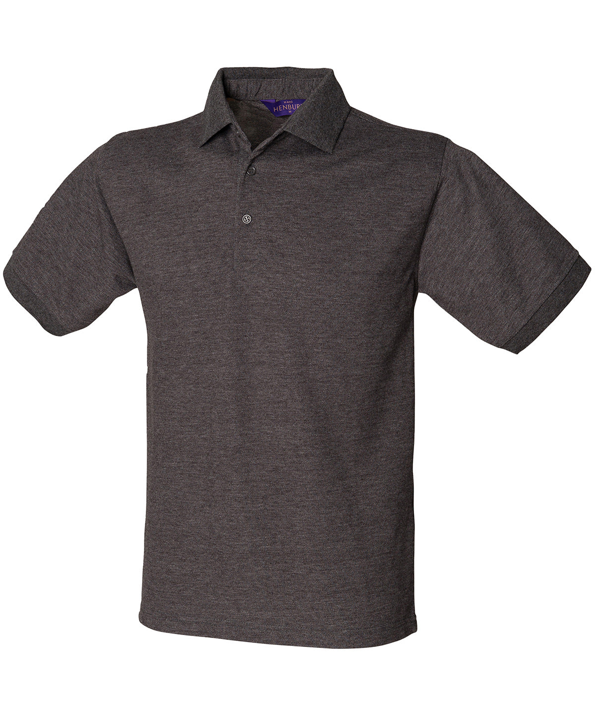 Camisa polo piqu clsica 65/35 | Gris Oscuro
