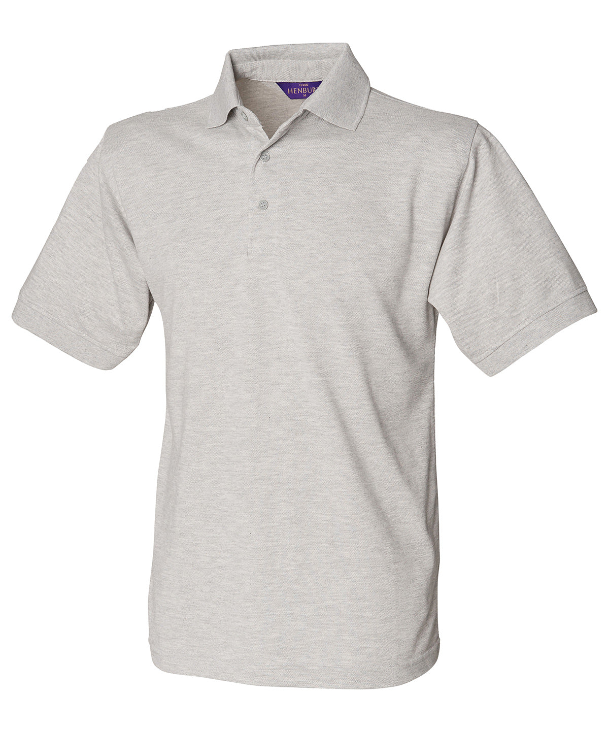 Camisa polo piqu clsica 65/35 | Gris Jaspeado