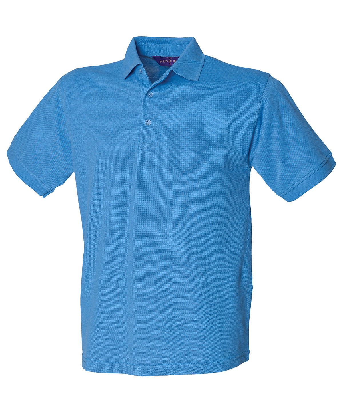 Camisa polo piqu clsica 65/35 | Azul Medio