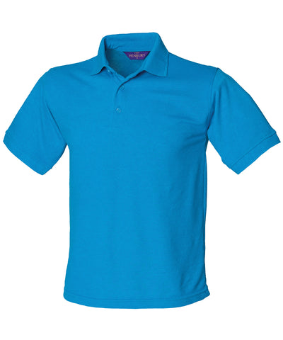 Camisa polo piqu clsica 65/35 | Azul Zafiro