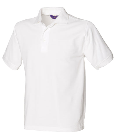 Camisa polo piqu clsica 65/35 | Blanco Roto