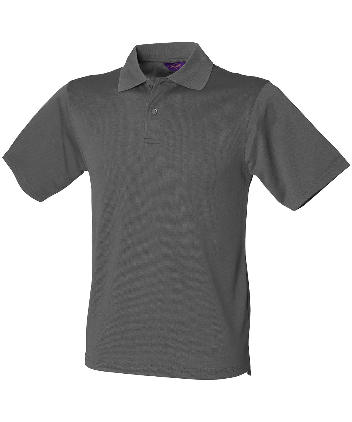 Camiseta polo Coolplus® | Gris Antracita