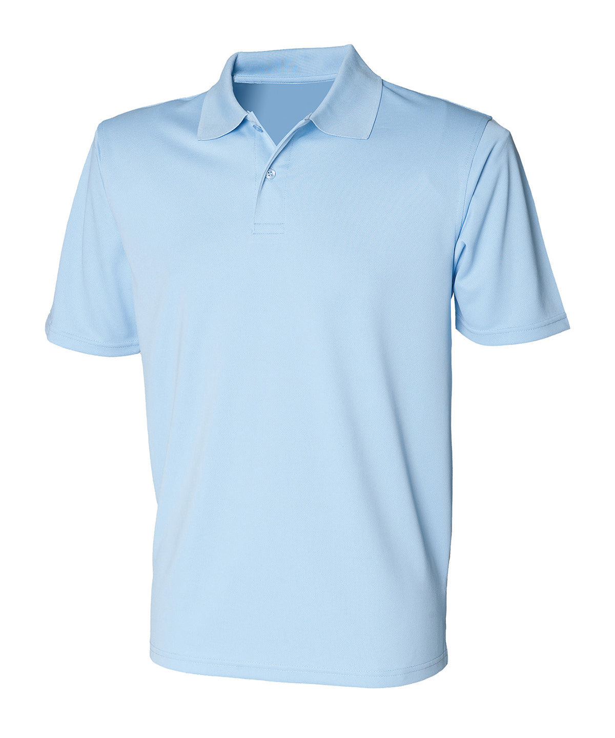 Camiseta polo Coolplus® | Azul Claro