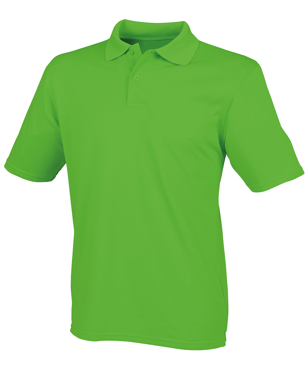 Camiseta polo Coolplus® | Verde Lima