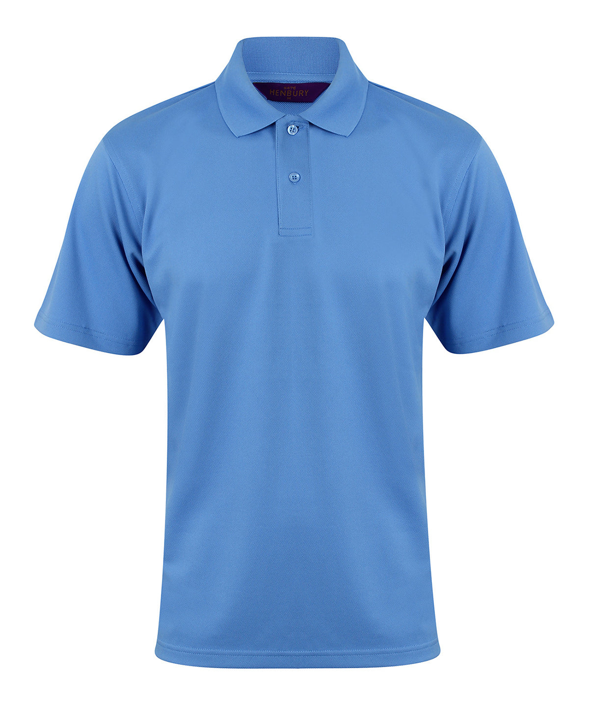 Camiseta polo Coolplus® | Azul Medio
