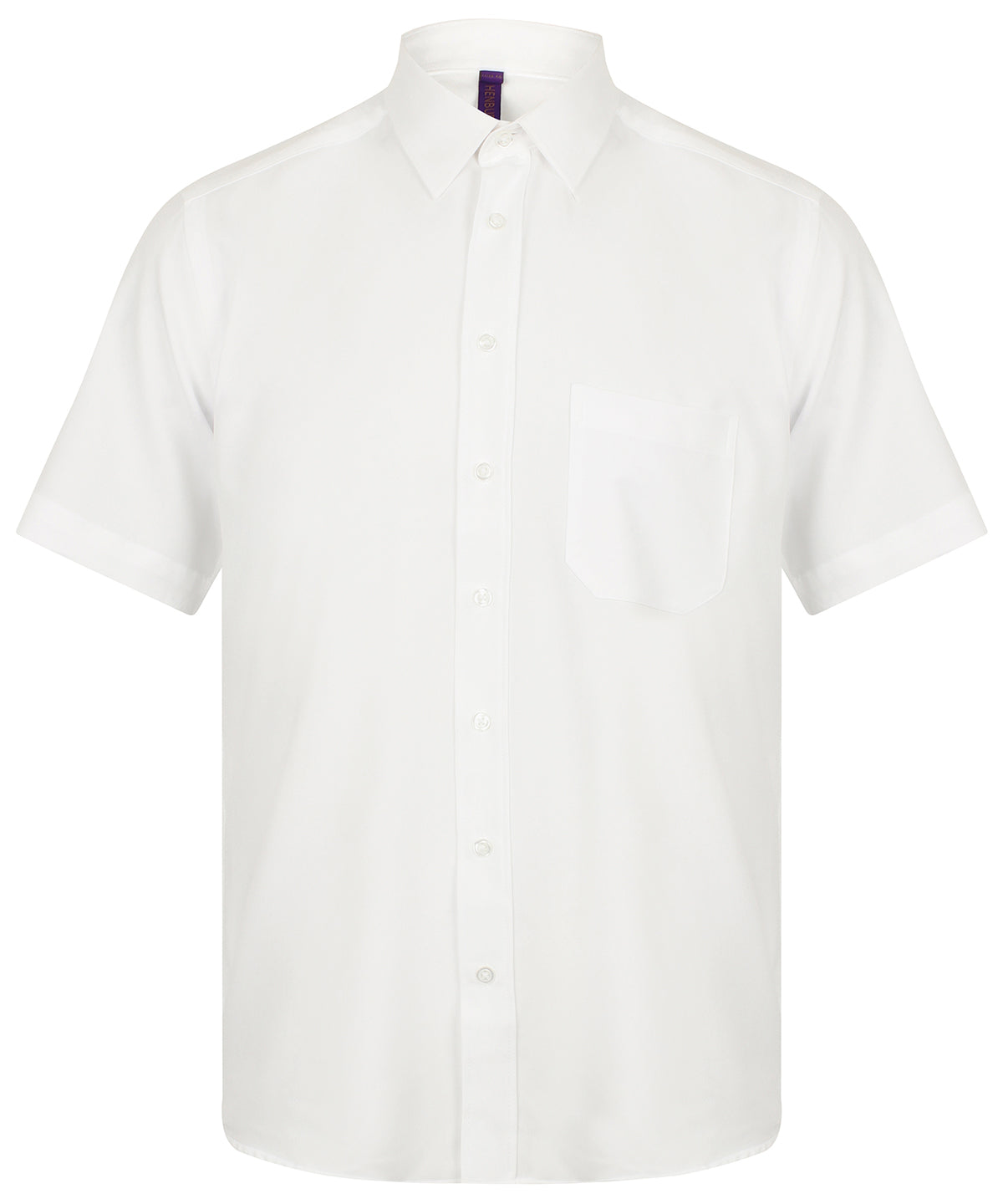 Camiseta de manga corta antibacteriana que absorbe la humedad | Blanco