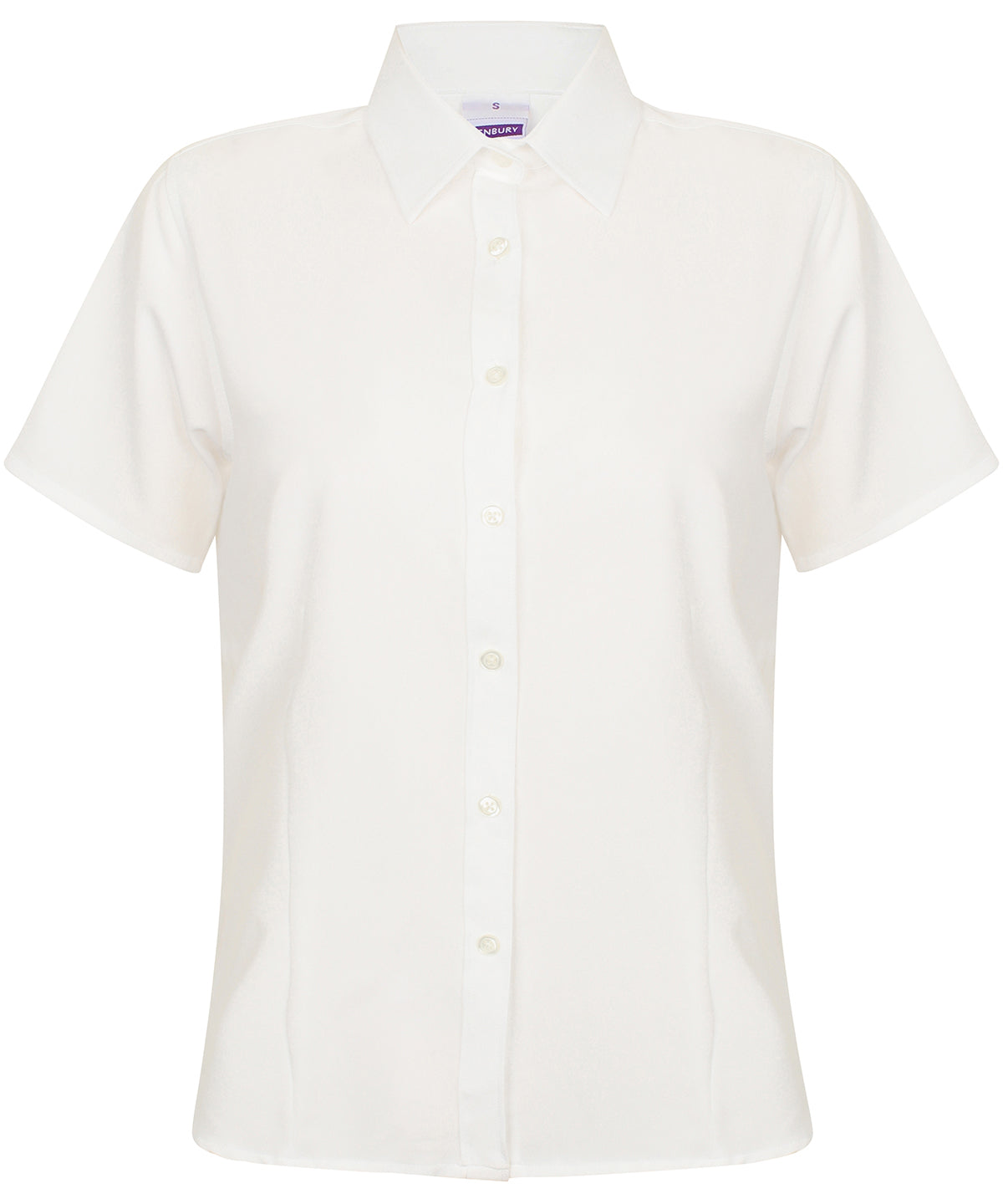 Camiseta de manga corta para mujer con tecnologa de absorcin de humedad y antibacteriana | Blanco