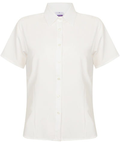 Camiseta de manga corta para mujer con tecnologa de absorcin de humedad y antibacteriana | Blanco