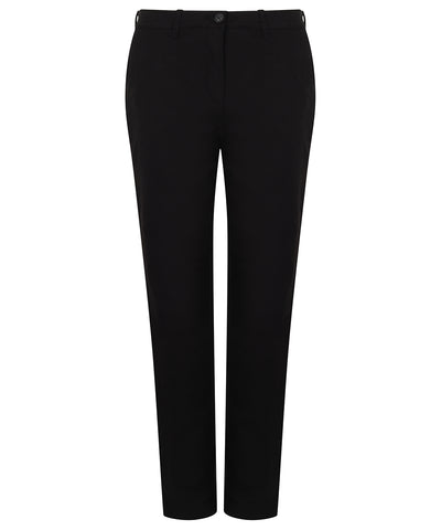 Womens stretch chinos | Black