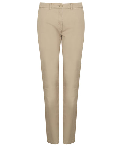 Womens stretch chinos | Stone