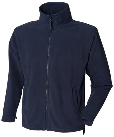Chaqueta de microfelpa | Azul Noche