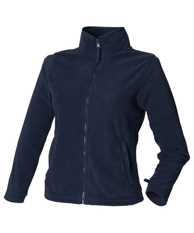 Chaqueta de microfelpa para mujer | Azul Marino